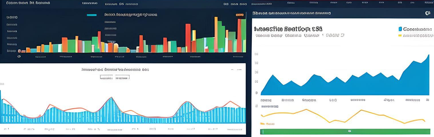 SEO Analytics Dashboard A screenshot of an SEO analytics dashboard featuring metrics like keyword rankings, organic traffic, and user behavior illustrating the importance of tracking and analyzing SEO performance.